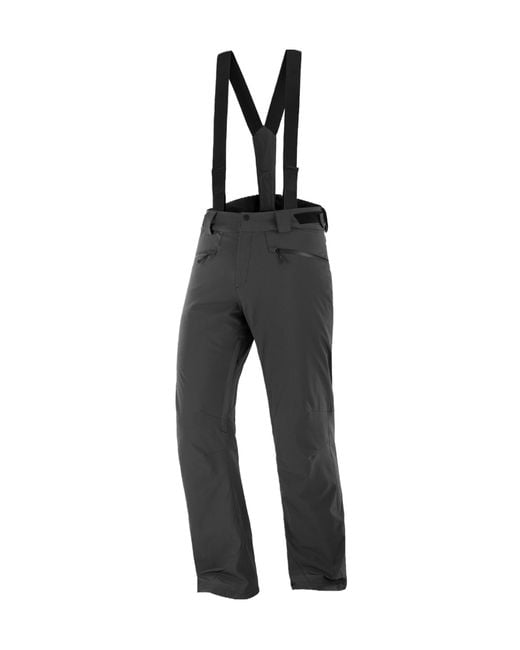 Salomon Lab Black Edge Ski Trousers for men