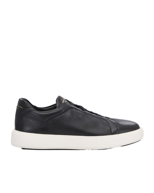 Officine Creative Blue Slouch Sneakers for men