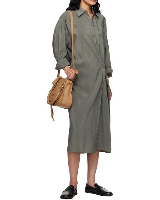 Chloé Natural Small Marcie Leather Tote Bag