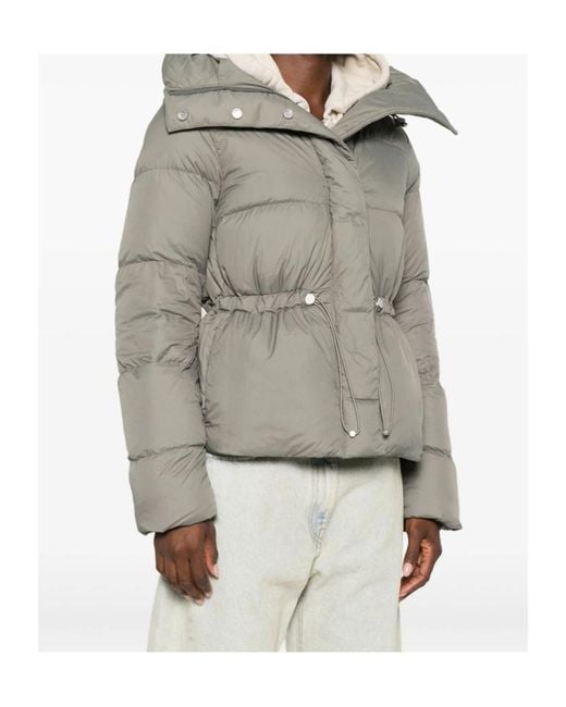 Canada Goose Gray Puffer Jacket 'Mongomery'