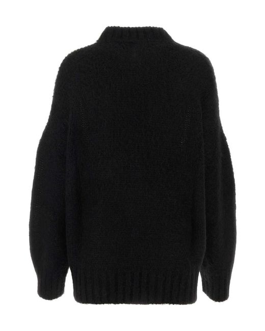 J.W. Anderson White Jw Anderson Two-Tone Knitted Jumper