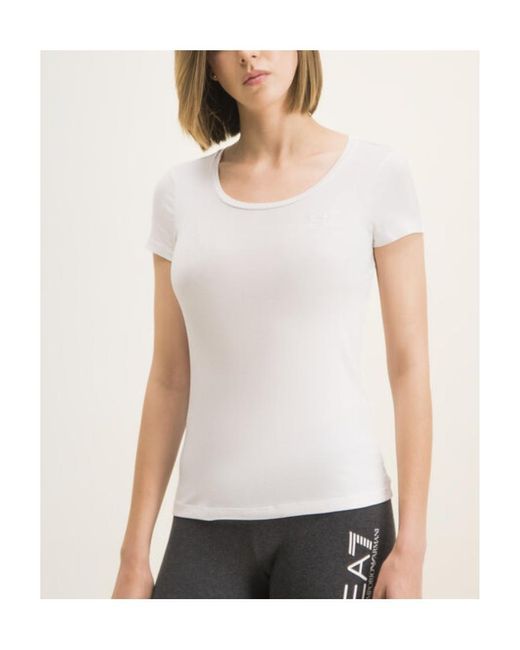 Emporio Armani White Short-Sleeved T-Shirt