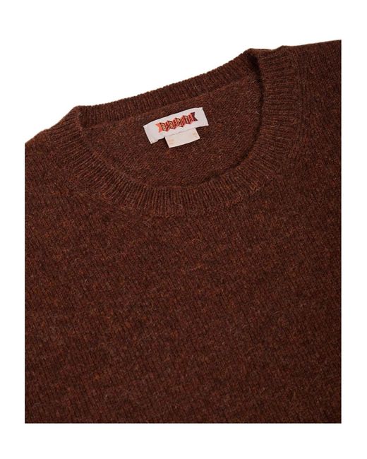 Baracuta Brown Shetland Sweater for men