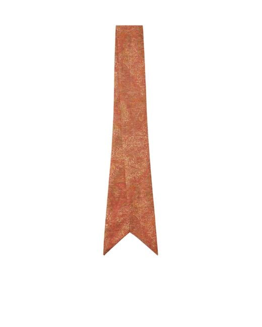 Loro Piana Multicolor Amber Strip Scarf