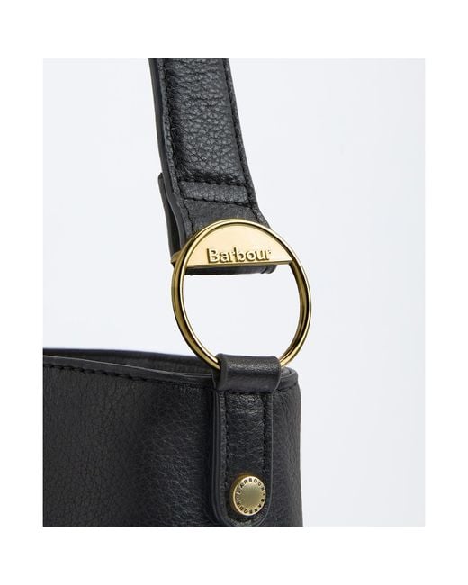 Barbour Black Bucket Bag