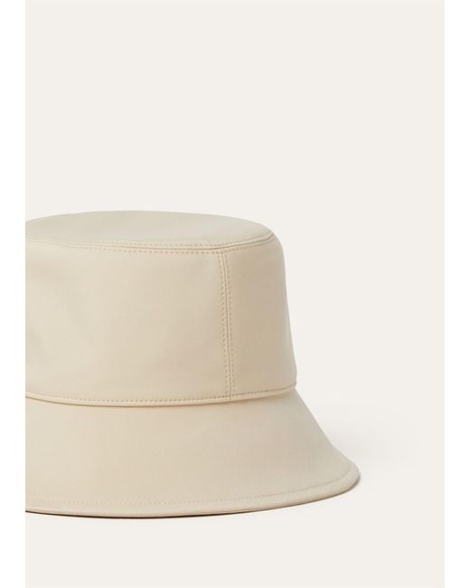Loro Piana White Agata Bucket Hat