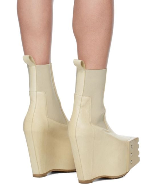 Rick Owens White Racerback Sleeveless Tank Mini Dress