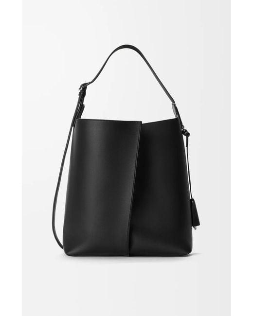 Loewe Black Large Bilbao Bucket Bag