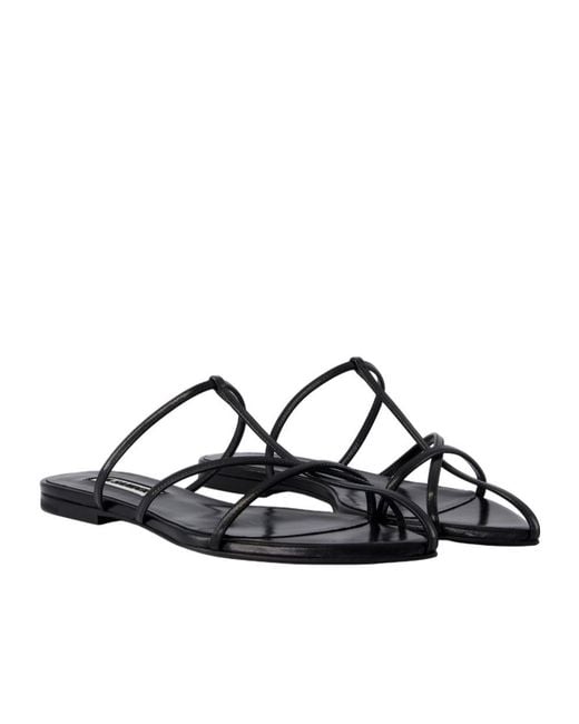 Jil Sander Multicolor Strapped Sandals