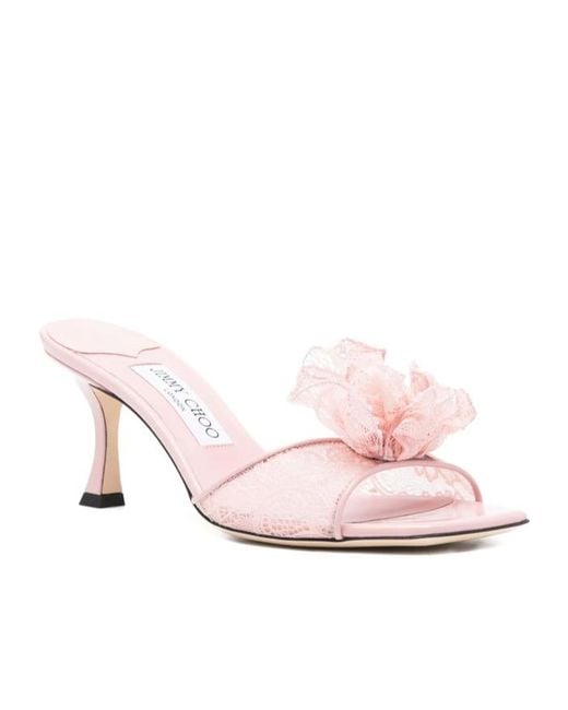 Jimmy Choo Pink Put High-Heeled Sandals