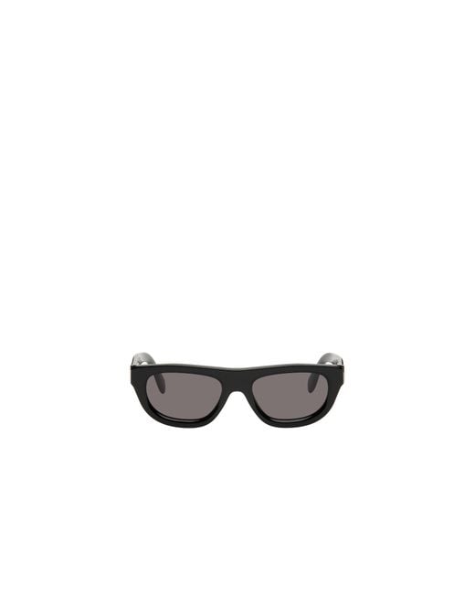 Palm Angels White Imperial Cat-Eye Sunglasses for men