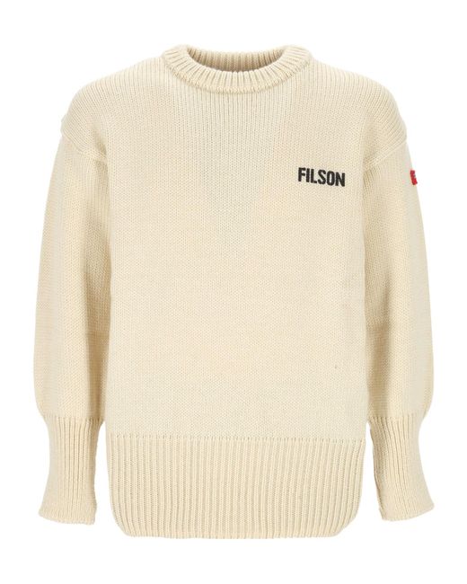 Junya Watanabe White Knitted Jumper for men