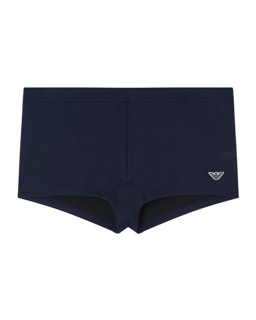 Emporio Armani Blue Fashionable Swimming Trunks for men