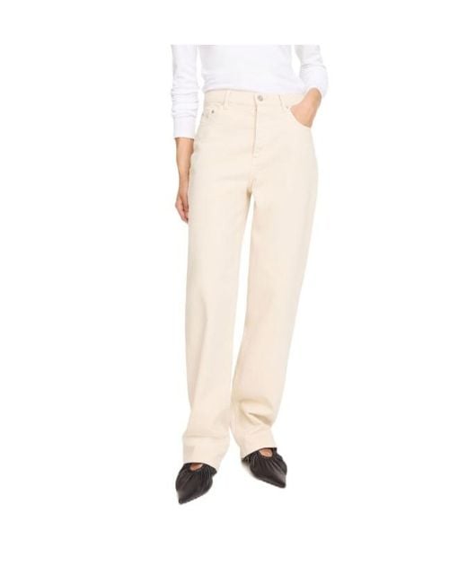 By Malene Birger Natural Chicago Cotton Jeans
