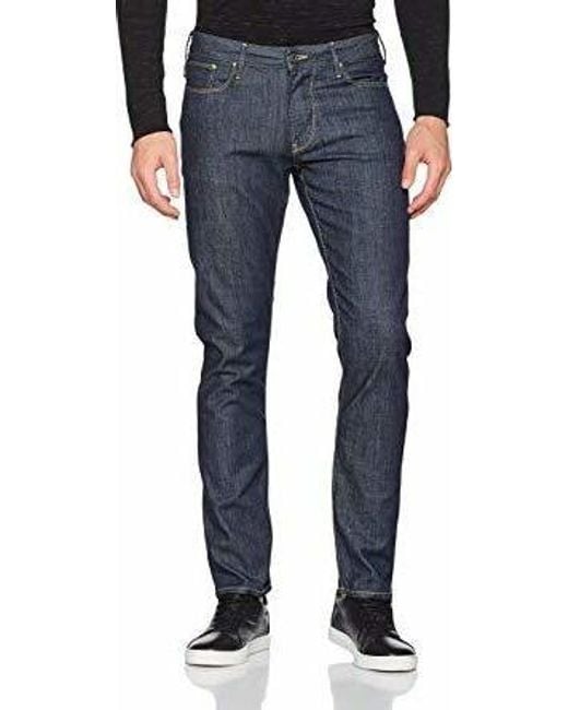 Armani Jeans Blue Logo Jeans for men