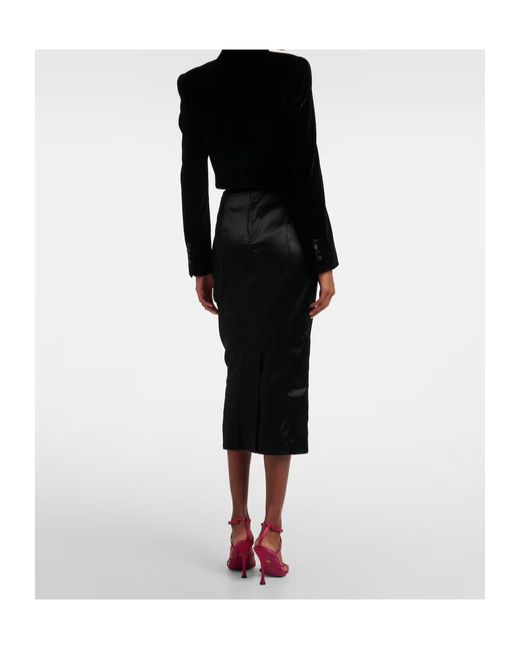 Dolce & Gabbana Black Long-Sleeved Suit Jacket