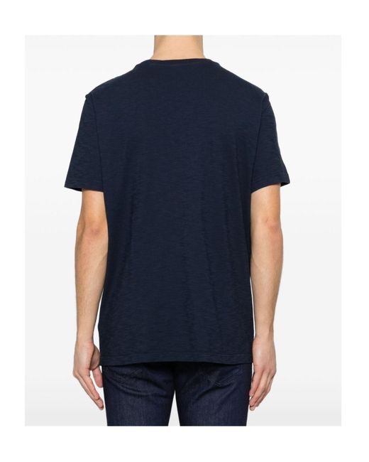 Dondup Blue Crew Neck T-Shirt for men