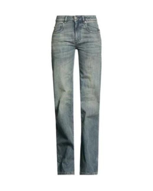 Balenciaga Blue Straight-Leg Jeans