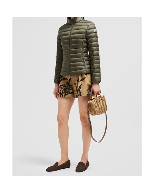 Moncler Green Igelle Short Down Jacket