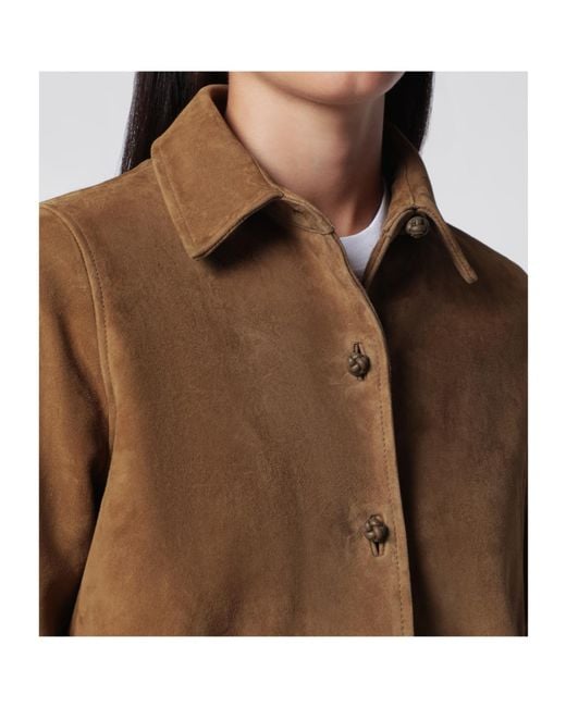 Rohe Brown Long-Sleeved Casual Jacket