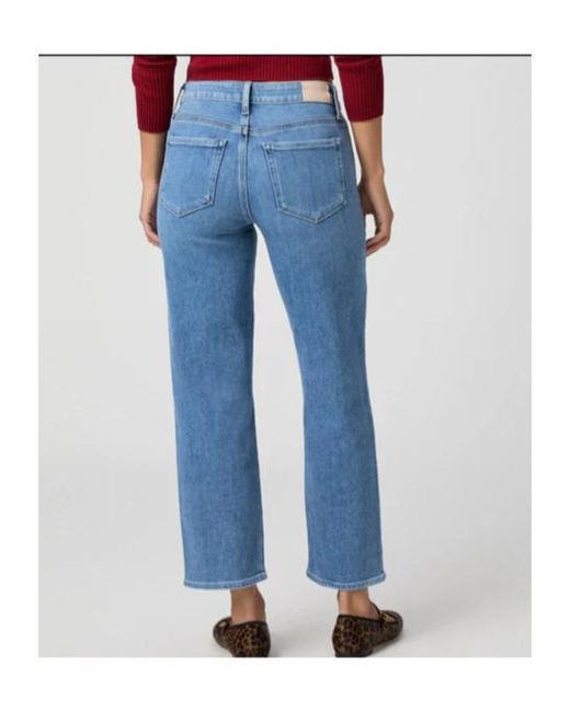 PAIGE Blue Mason Ankle Jeans