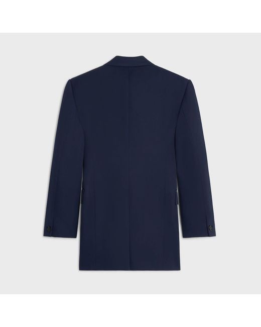 Céline Blue Colonne Jacket for men
