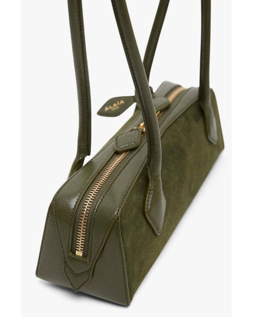 Alaïa Green Le Teckel Shoulder Bag