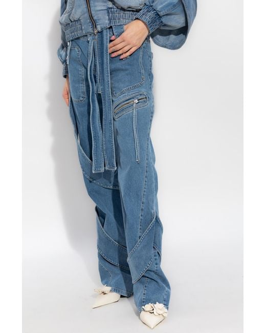 Blumarine Blue Pocket Jeans