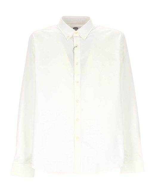 Junya Watanabe White Buttoned Shirt for men