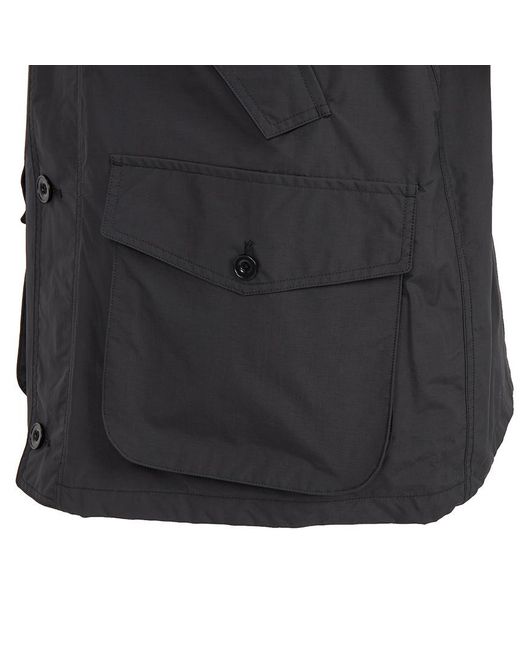 Nanamica Black 2L Pertex Unlimited Field Jacket for men