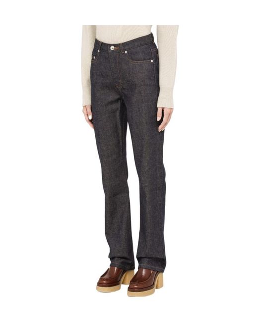 A.P.C. Gray Standard Jeans