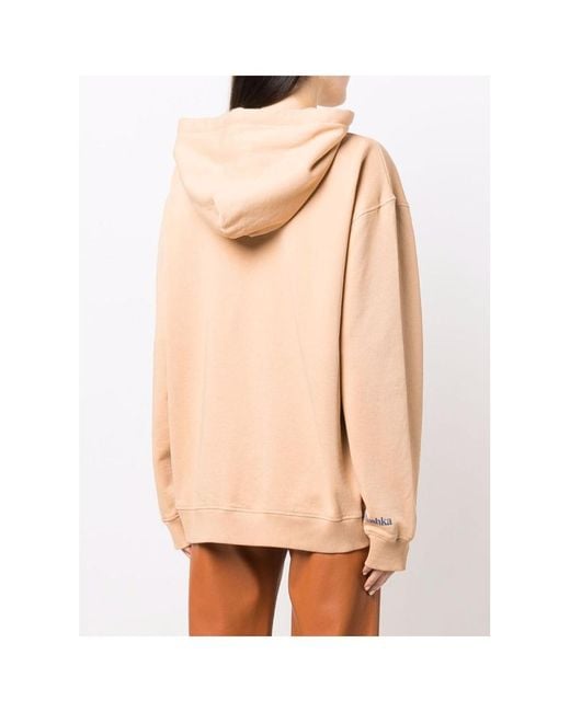 Nanushka Orange Organic Cotton Hoodie