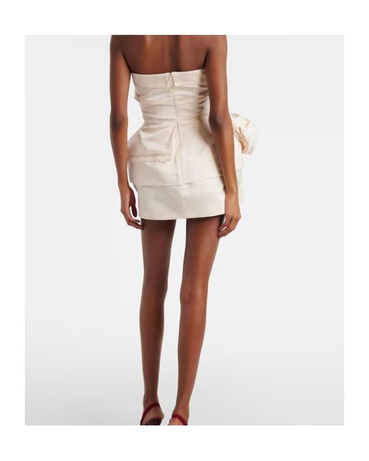 Magda Butrym Natural Asymmetrical Dress