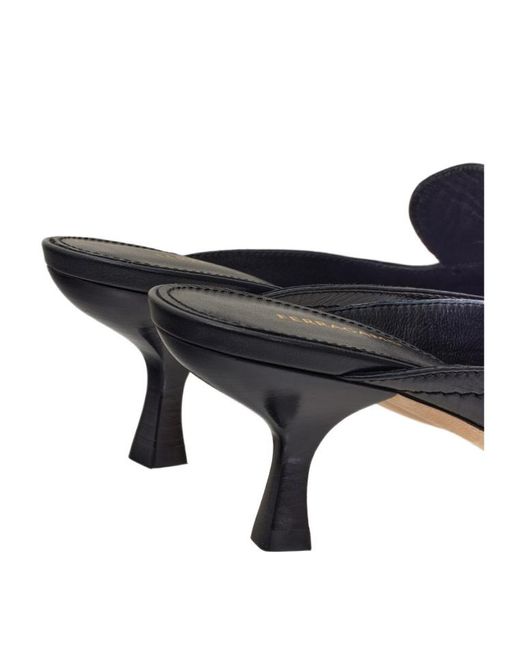 Ferragamo Black Ferragamo Elodye Slip-On Mules
