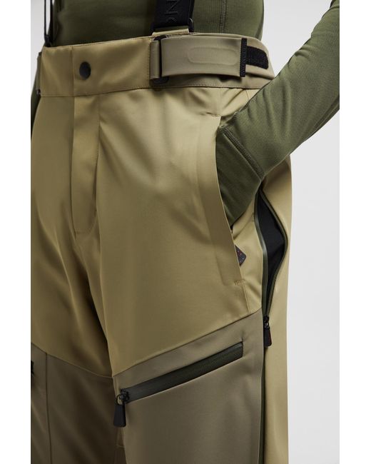 Moncler Green Grenoble Water Repellent Ski Pants for men