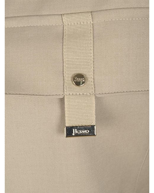 Herno Natural Flap-Pocket Shirt