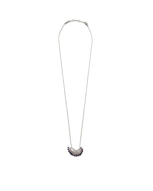 Bottega Veneta White Crystal Necklace