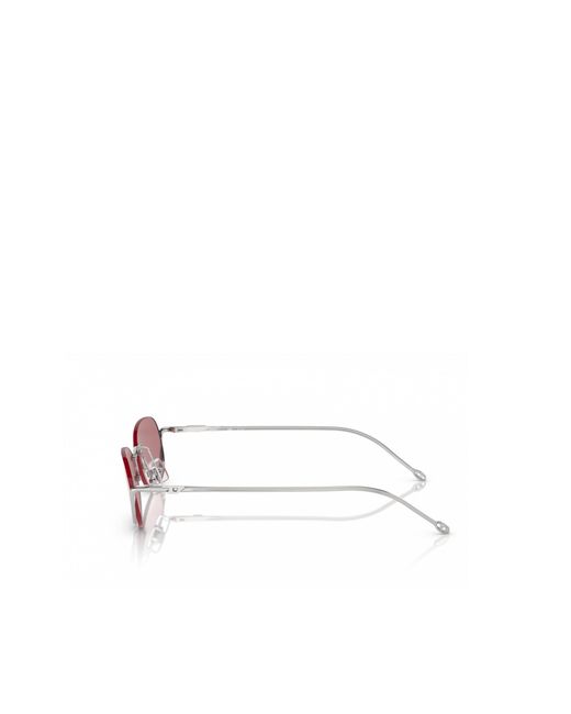 DIESEL Pink Oval Rimless Sunglasses