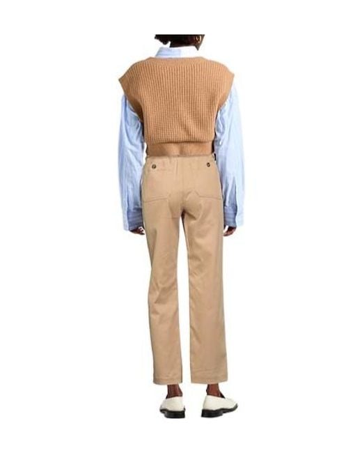 Weekend by Maxmara Natural Slim-Fit Long Pants