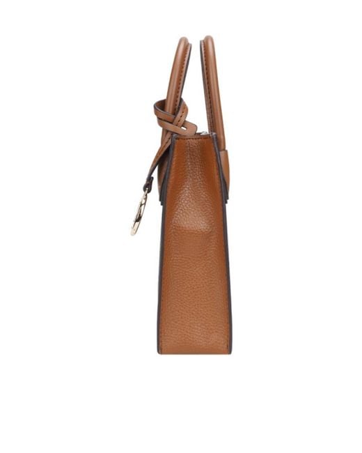 Michael Kors Brown Extra-Small Mercer Tote Bag