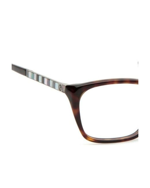 Giorgio Armani White Logo Flat Mirror