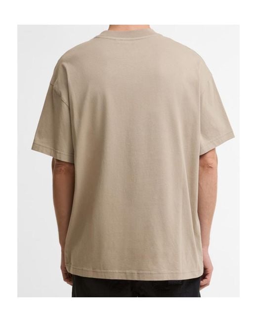 Barbour Natural Logo Short-Sleeved T-Shirt for men