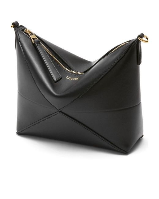 Loewe Black Puzzle Fold Pouch