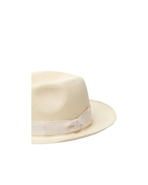 Loro Piana White Sergio Hat for men