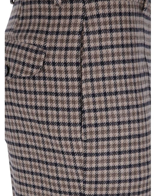 Seventy Gray Wool Classic Trousers