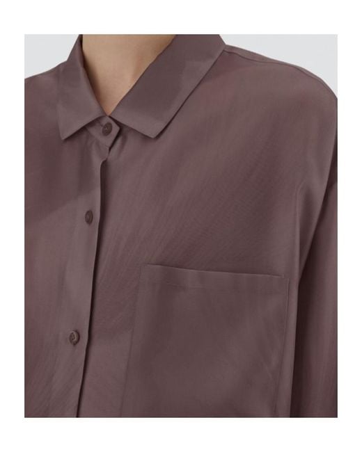 Herno Purple Resort Shirt