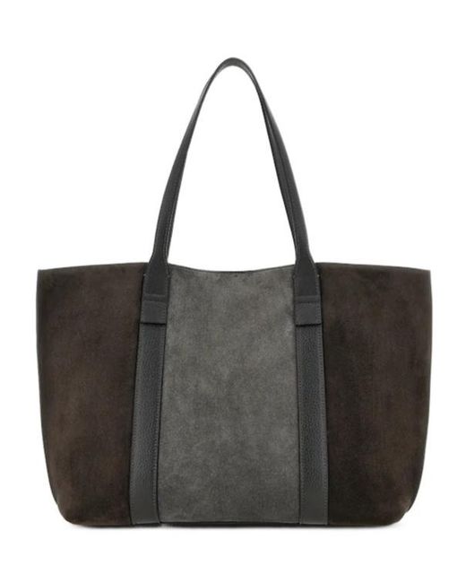 Hogan Black Script Shopping Bag Medium