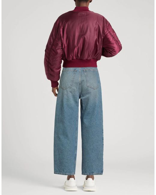MM6 by Maison Margiela Blue Straight-Leg Jeans