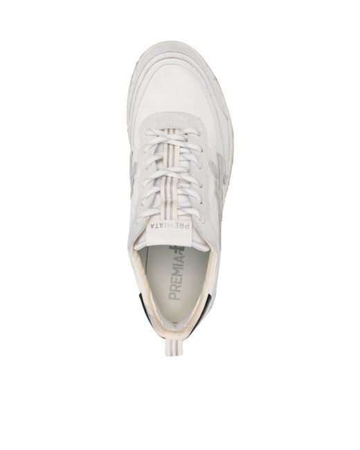 Premiata White Trainers for men