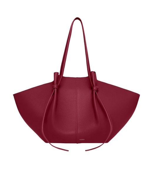 Yuzefi Red Large Mochi Shoulder Bag